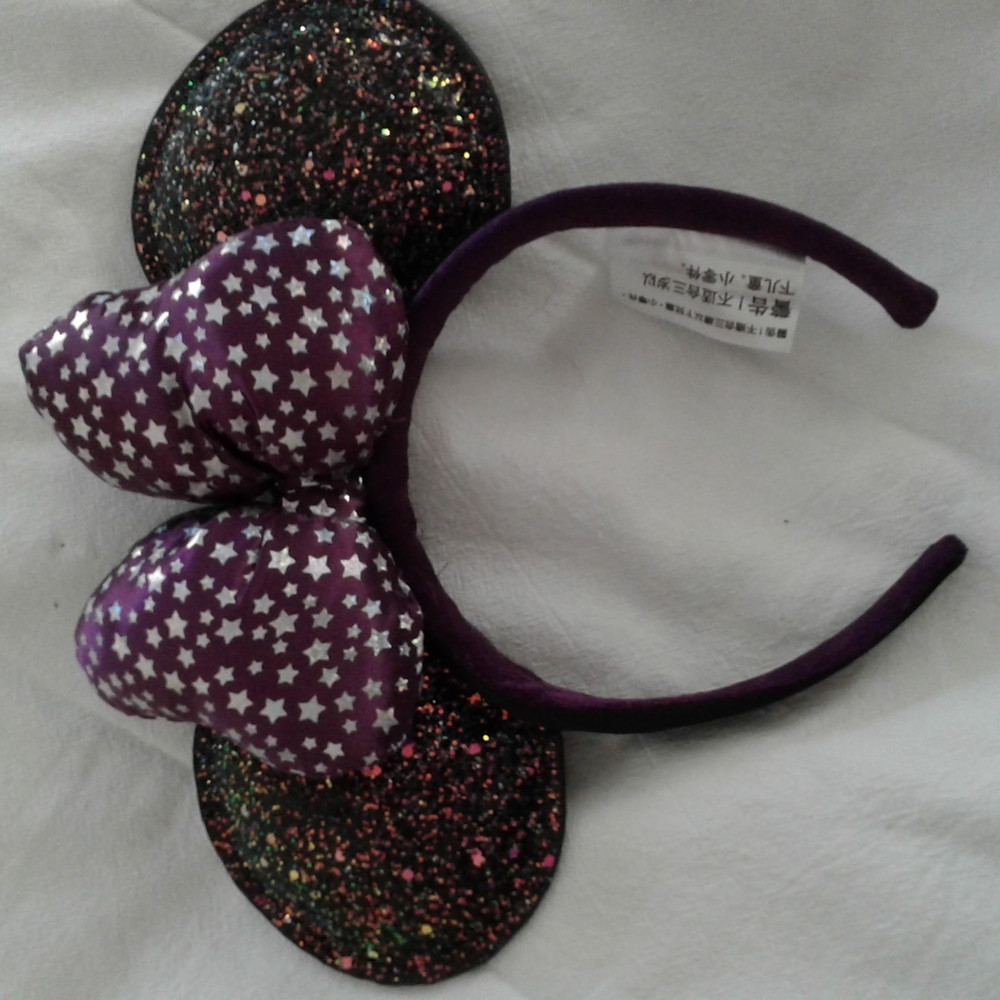 Disney Ears, starry glitter
